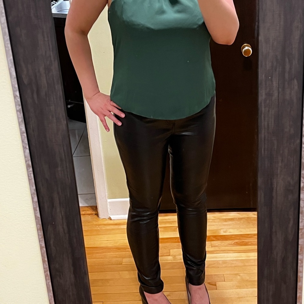 RW&CO faux-leather pants - US 31